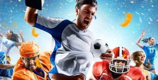 1xBet Tanzania about us page banner depicting athletes in action