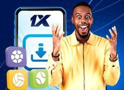 1xBet Tanzania mobile download image