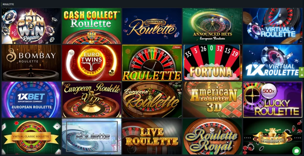 Roulette Slots 1xBet